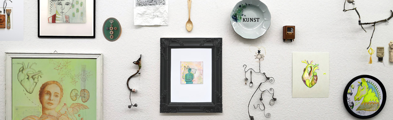 Susanne Güldenpfennig - fine art Bannerbild mit diversen Objekten von Susanne Güldenpfennig